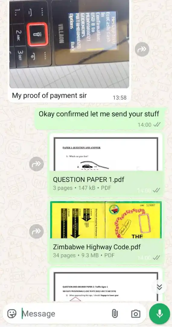 365 DAYS PROVISIONALS OFFICIAL🇿🇼🚖 post