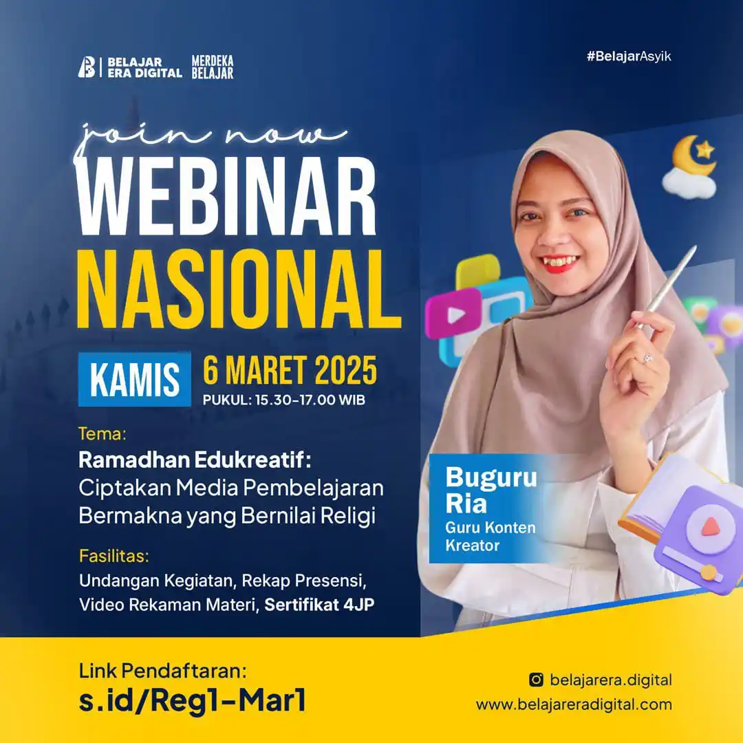 Image from Akademi Digital Guru: 🔊 *Buat Pembelajaran Ramadhan Lebih Menarik dan Anti Boring!* Dafta...