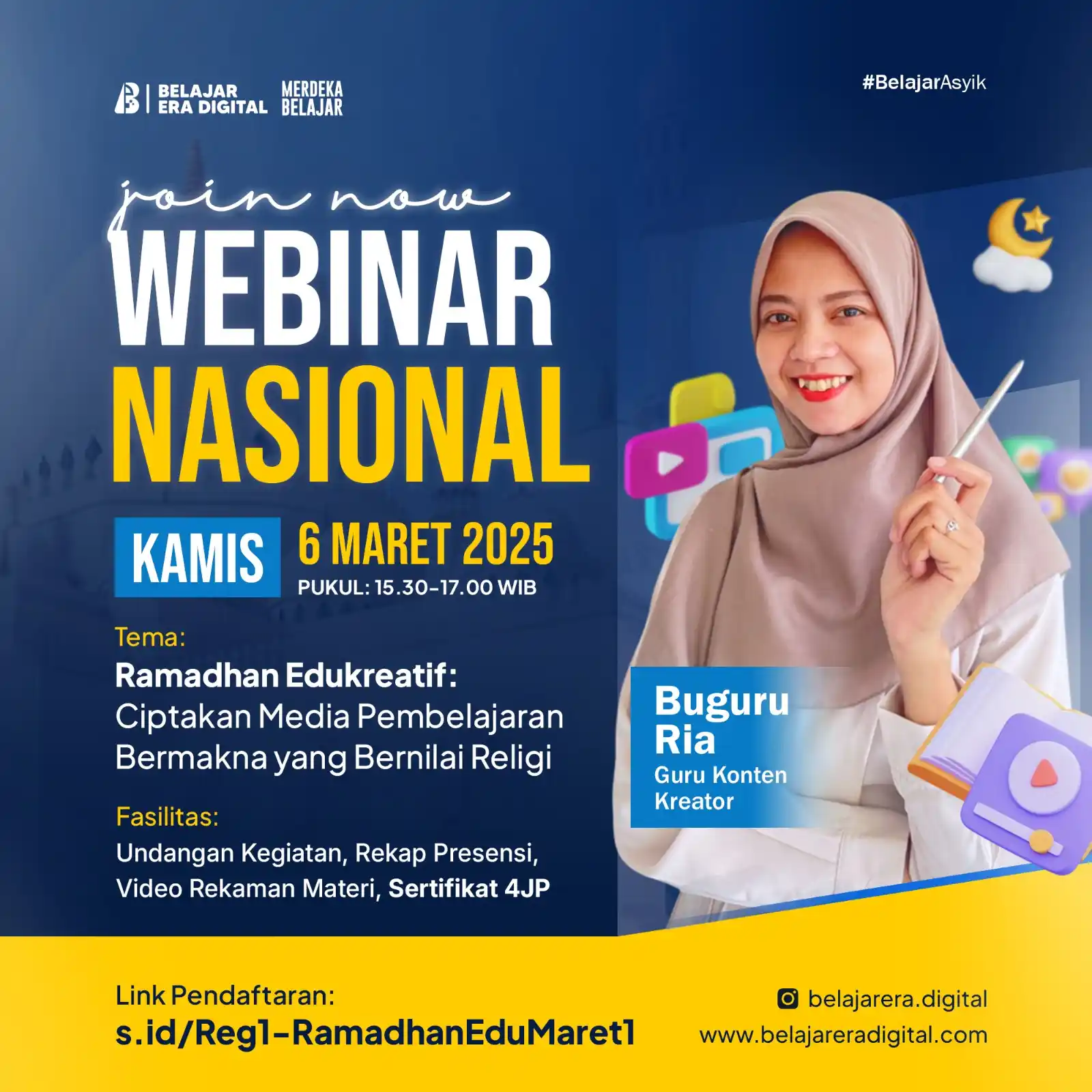 Image from Akademi Digital Guru: 🔊 *Buat Pembelajaran Ramadhan Lebih Menarik dan Anti Boring!* Dafta...