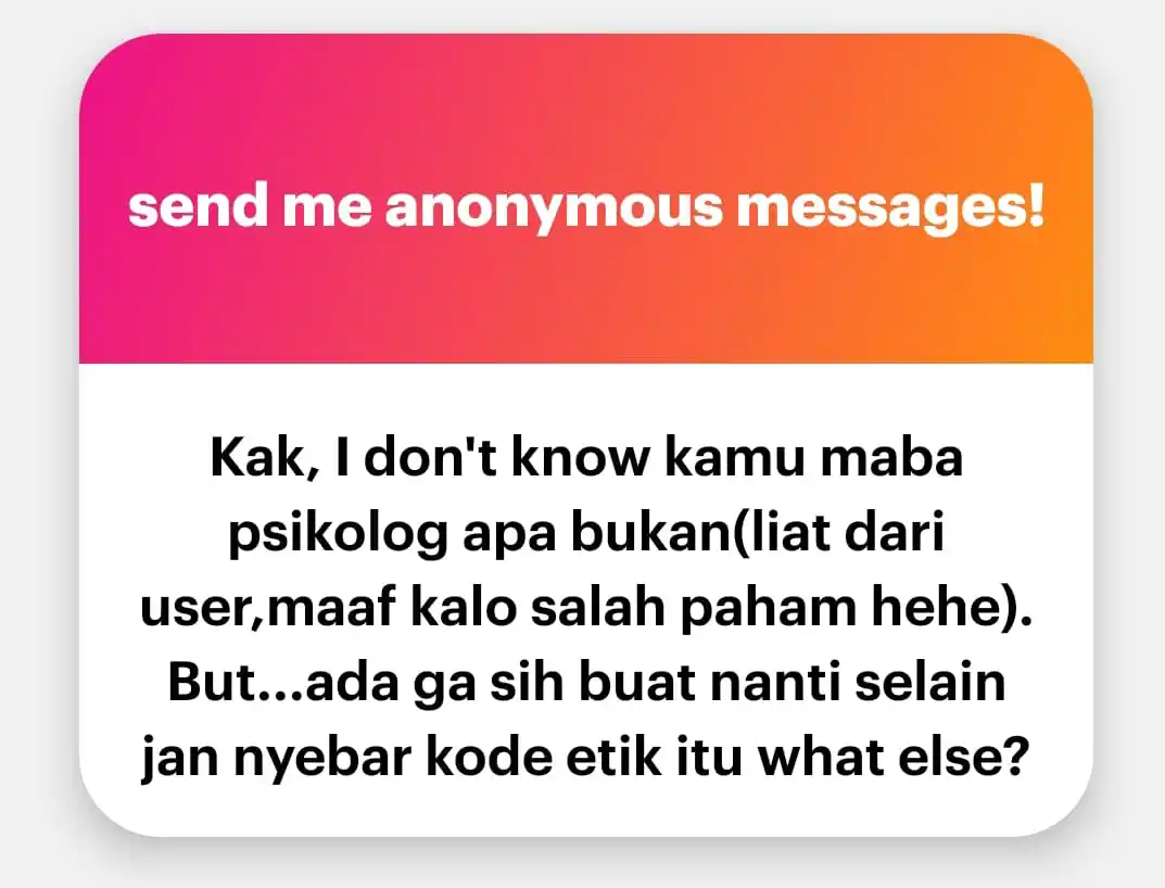 Image from Ambis Ujian Mandiri dan SIMAK UI: akuu bukaan maba psiko wkwk tapi pernah ngejar psiko aja sih ini kaya...