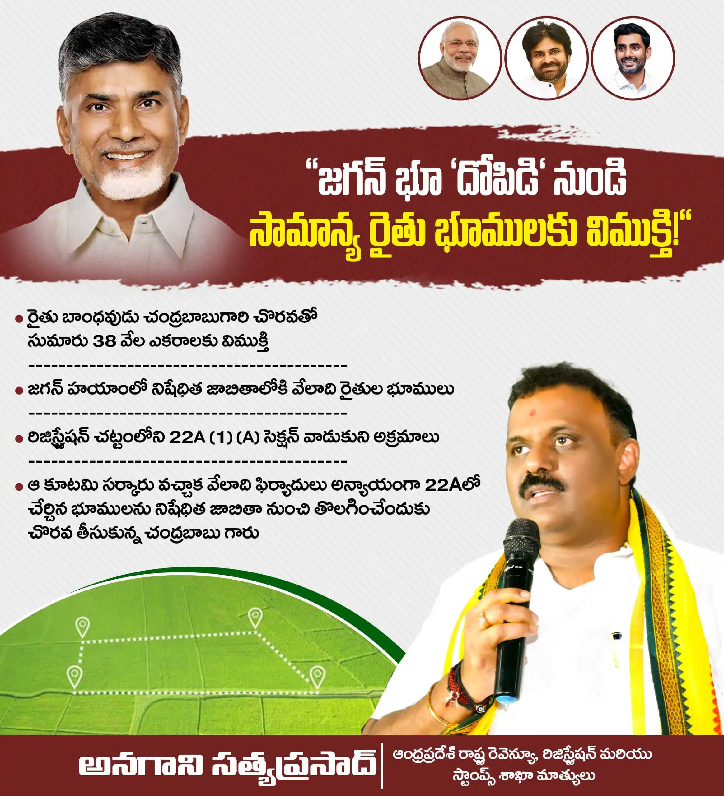 Image from Anagani Satya Prasad : జగన్ హయాంలో సామాన్యులు, రైతులు, రాజకీయ ప్రత్యర్థులు, ప్రతిపక్ష పార్టీల...