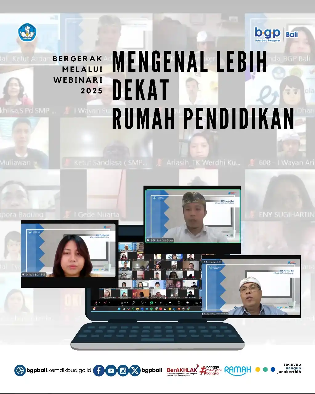 Image from Balai GTK Provinsi Bali: BMW (Bergerak Melalui Webinar) Kembali digelar. BMW edisi FIBER (Fungs...