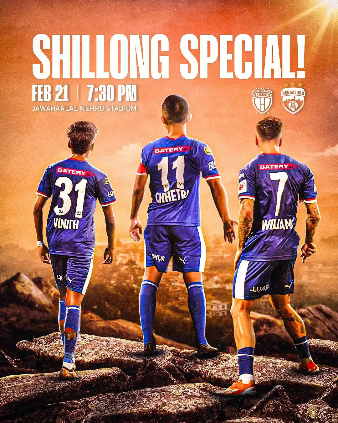 Image from Bengaluru Football Club 🔵: The hills are calling! ⛰️ Gerard Zaragoza's Blues square up against t...