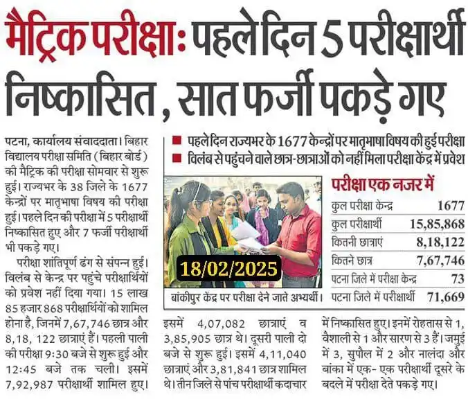 Bihar Board News post