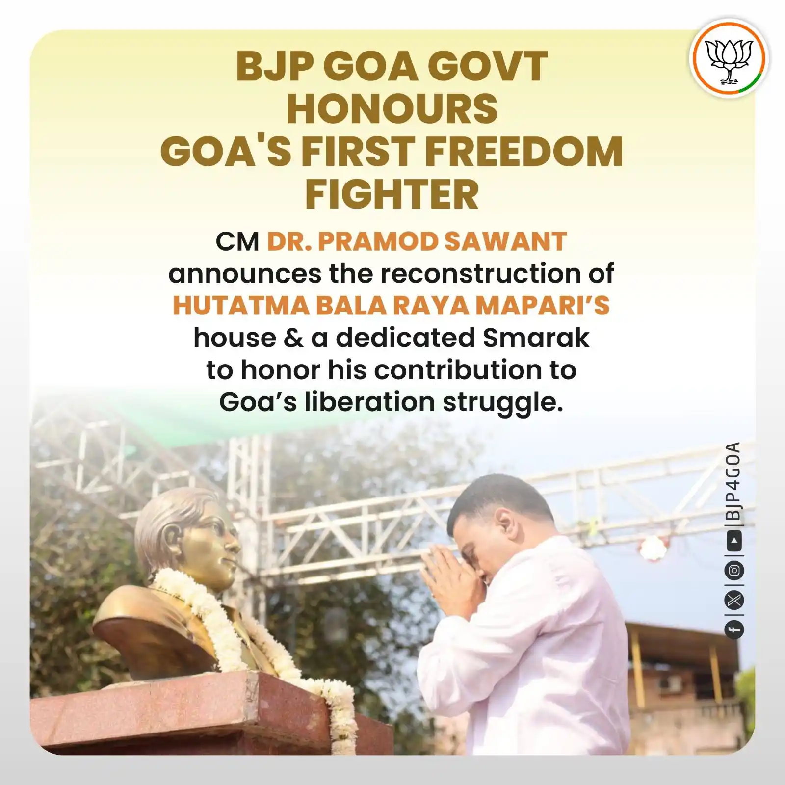 BJP Goa post