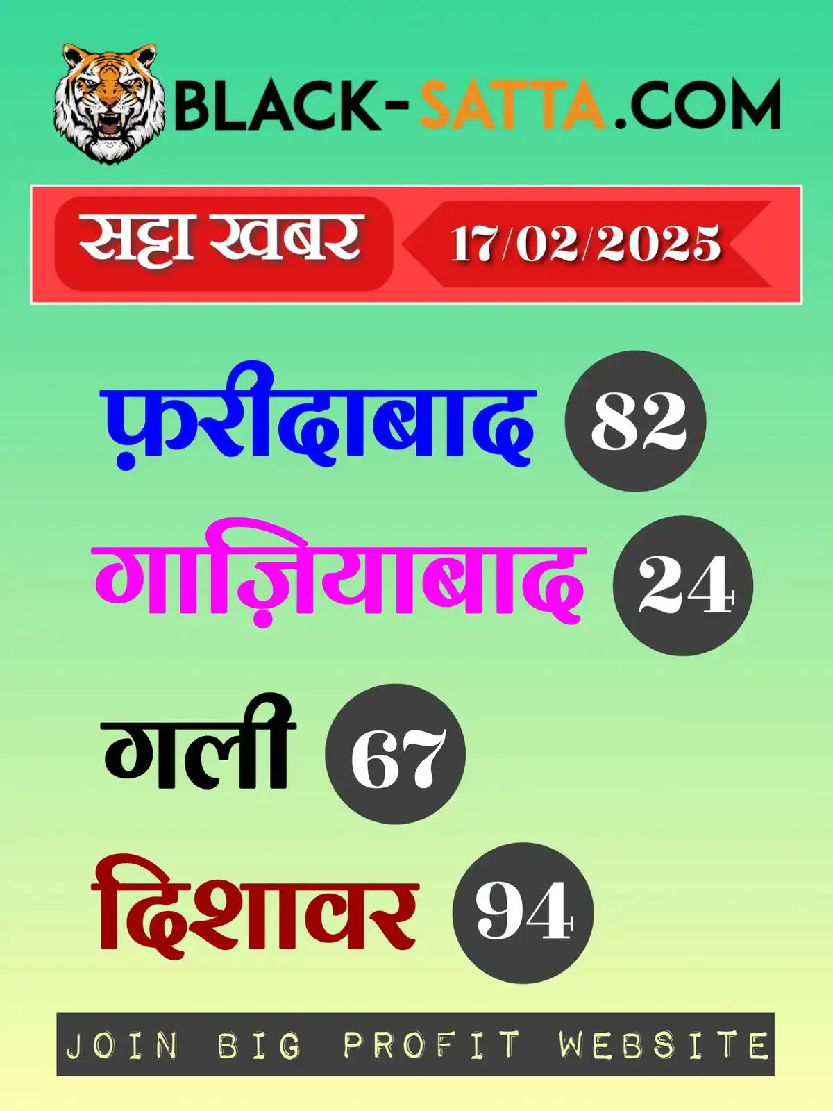 Black Satta post