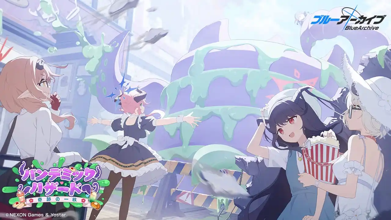 Image from Blue Archive Indonesia: *[SPOILER WARNING]*  Simple summary from the event Pandemic Hazard ～ A...