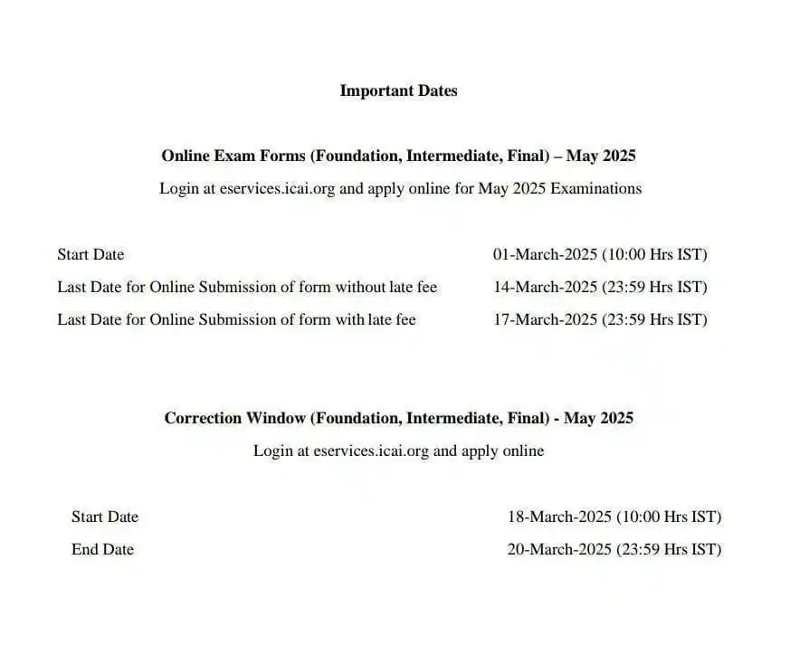 CA Final May-շ4 Onwards post