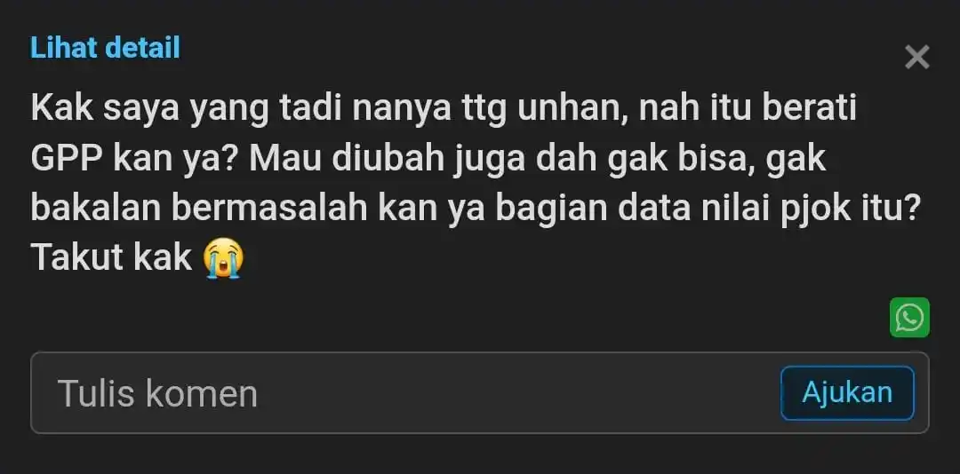 Image from CAMABA CHANNEL: Ga akan, toh pihak unhan juga mepet dan ga ngasih tau ada jurusan olah...