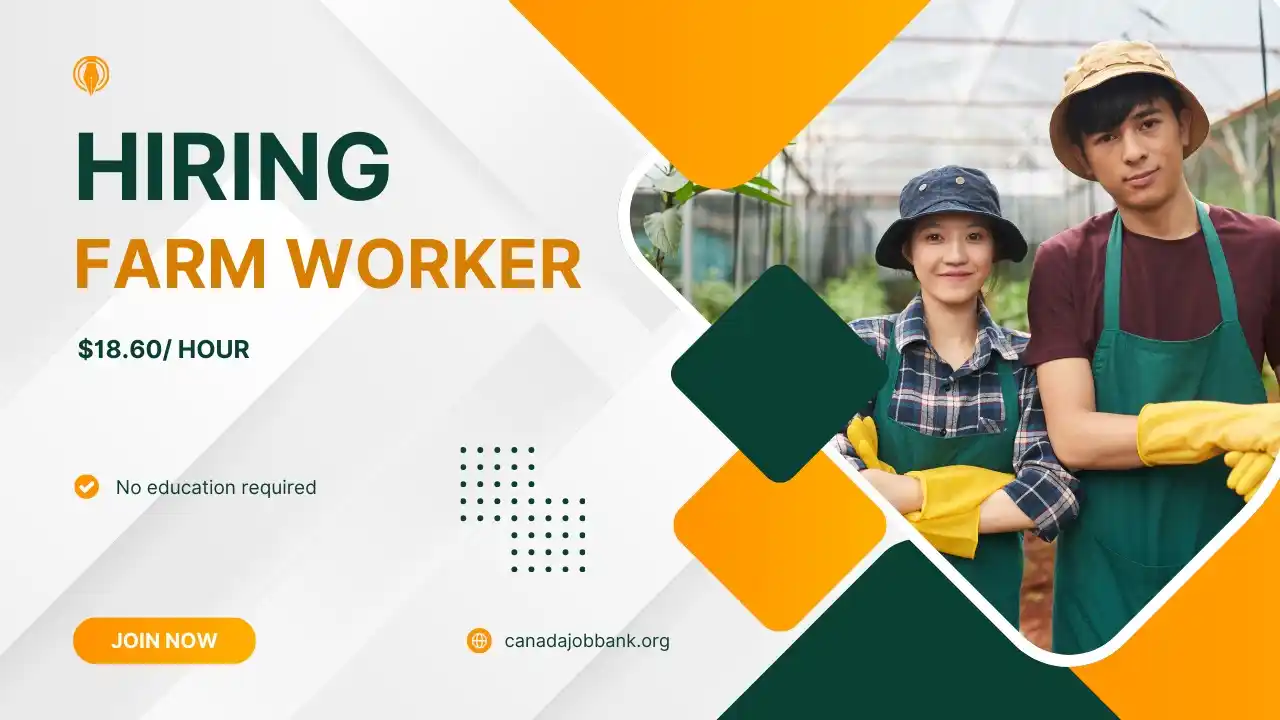 Image from Canada Job Bank: Hiring: Farm worker, general Apply now: https://canadajobbank.org/farm...