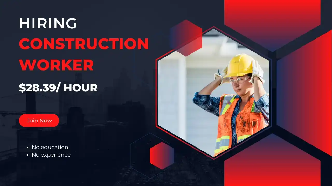Image from Canada Job Bank: Hiring: Construction worker Apply now: https://canadajobbank.org/const...