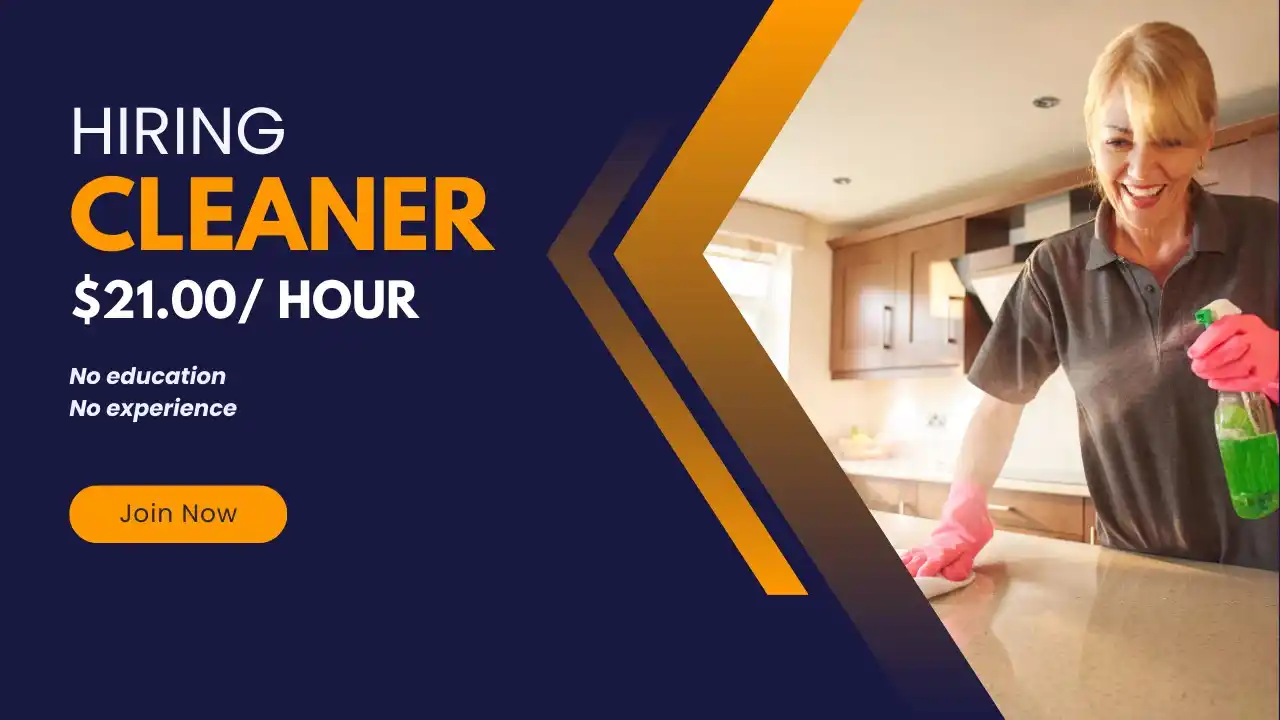 Image from Canada Job Bank: Hiring: Cleaner Apply now: https://canadajobbank.org/cleaner-905/...