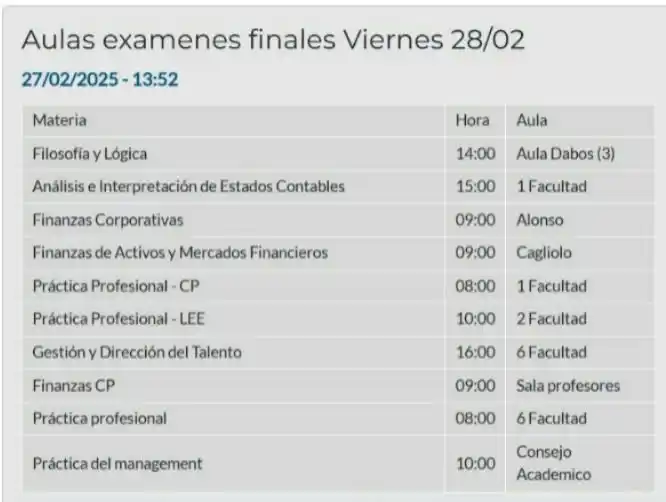 Cartelera Virtual - FCE post