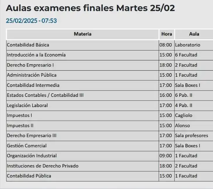 Cartelera Virtual - FCE post