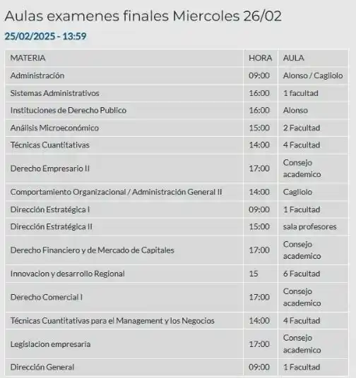 Cartelera Virtual - FCE post