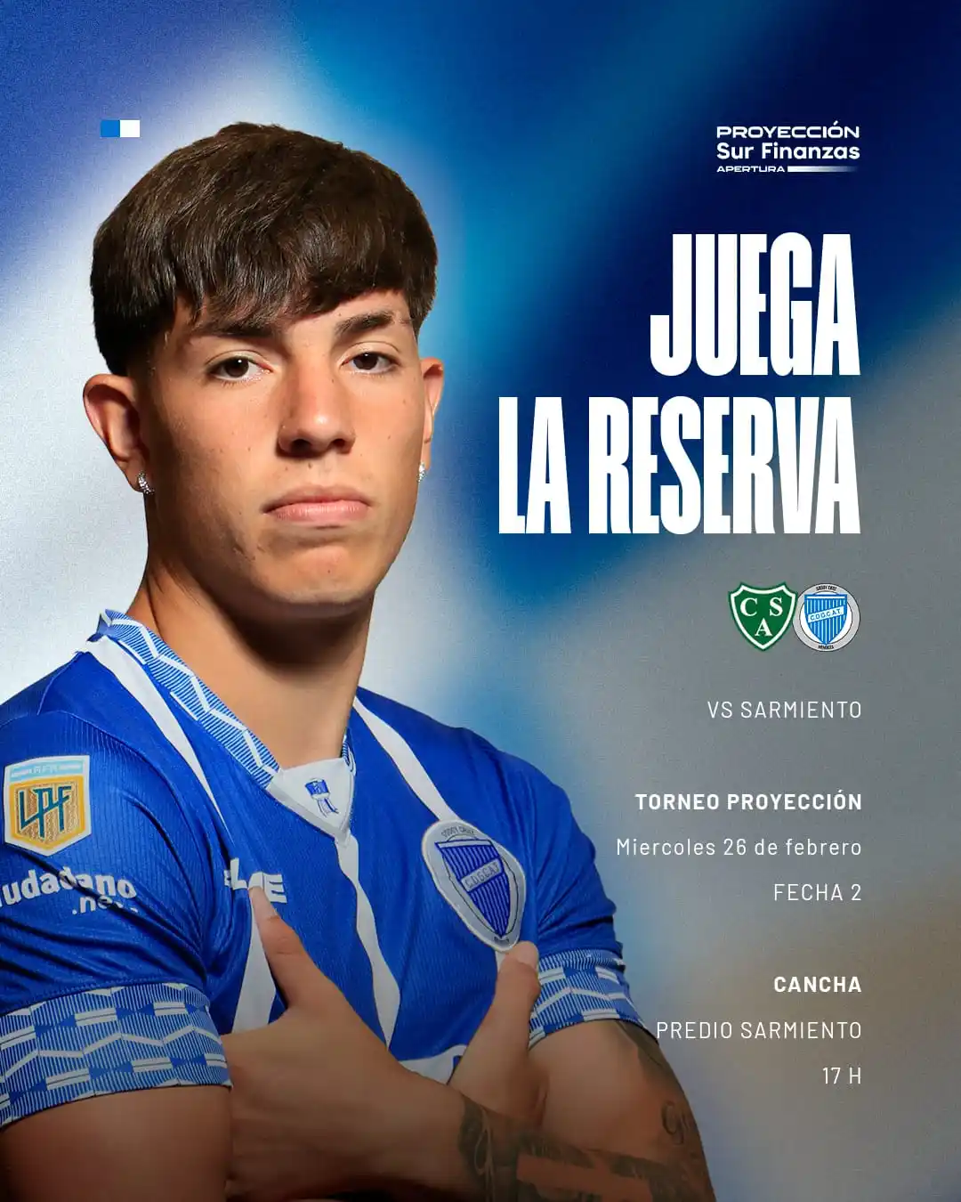 Image from Club Godoy Cruz Oficial: ๐๐ข๐ฌ ๐๐จ๐๐๐ ๐๐ ๐ฅ๐๐ฆ๐๐ฅ๐ฉ๐ ๐ชโฝ A partir de las 17h, Godoy ...