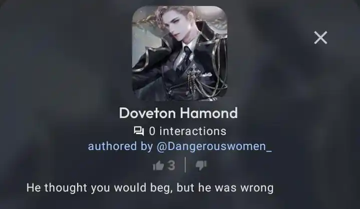 Dangerouswomen_c.ai post