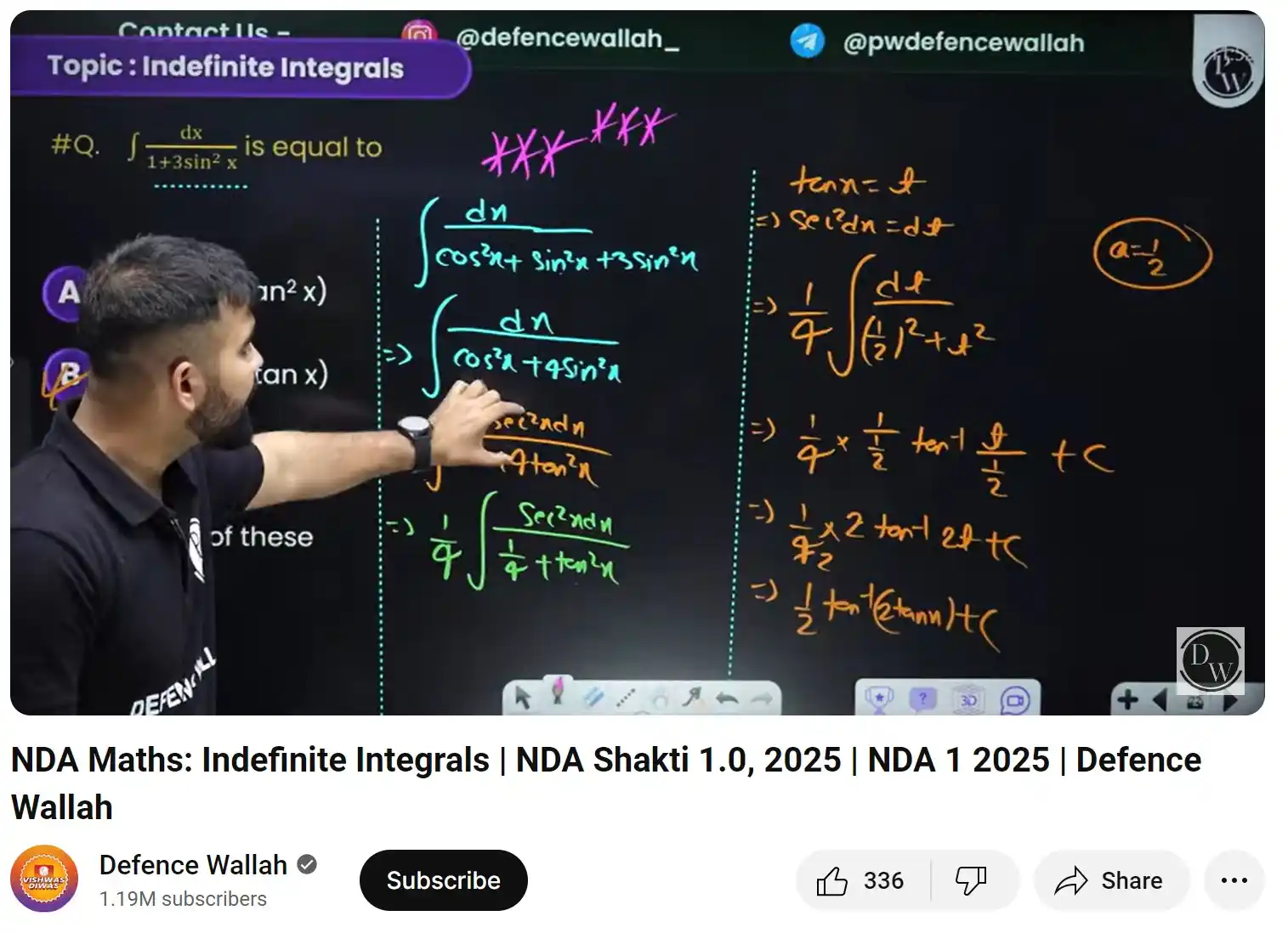Defence Wallah NDA (PW Official)✅ post