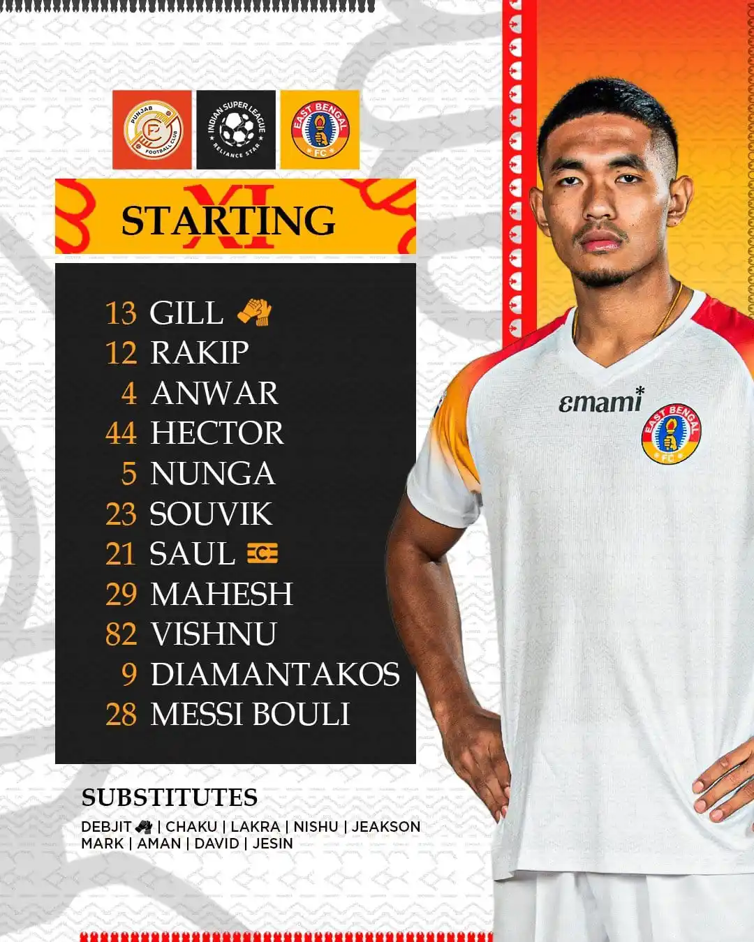 EAST BENGAL FC post