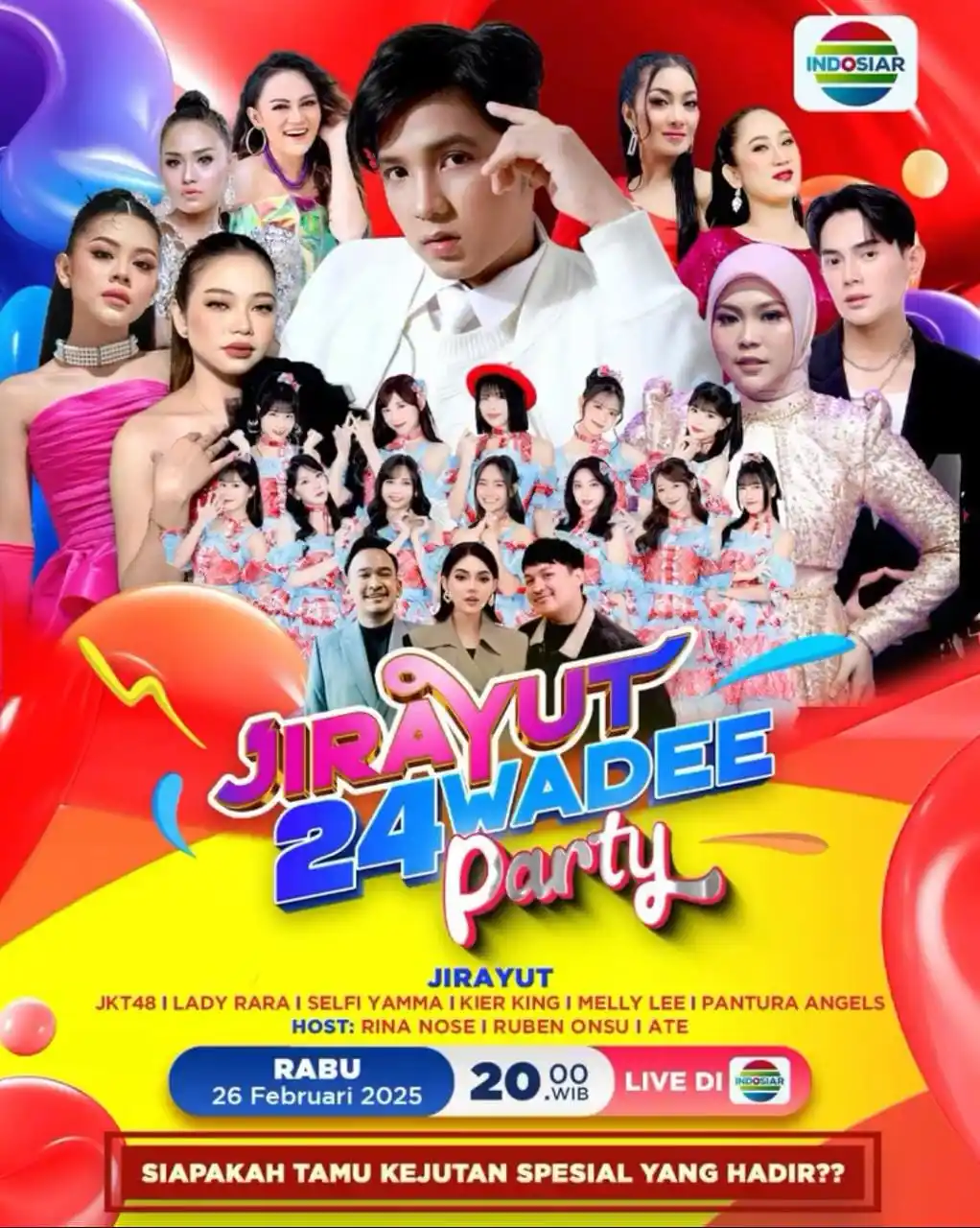 Image from FANS JKT48 INDONESIA: Saksikan perayaan momen bahagia @jirayutdaa4official ke 24 tahun “Jira...