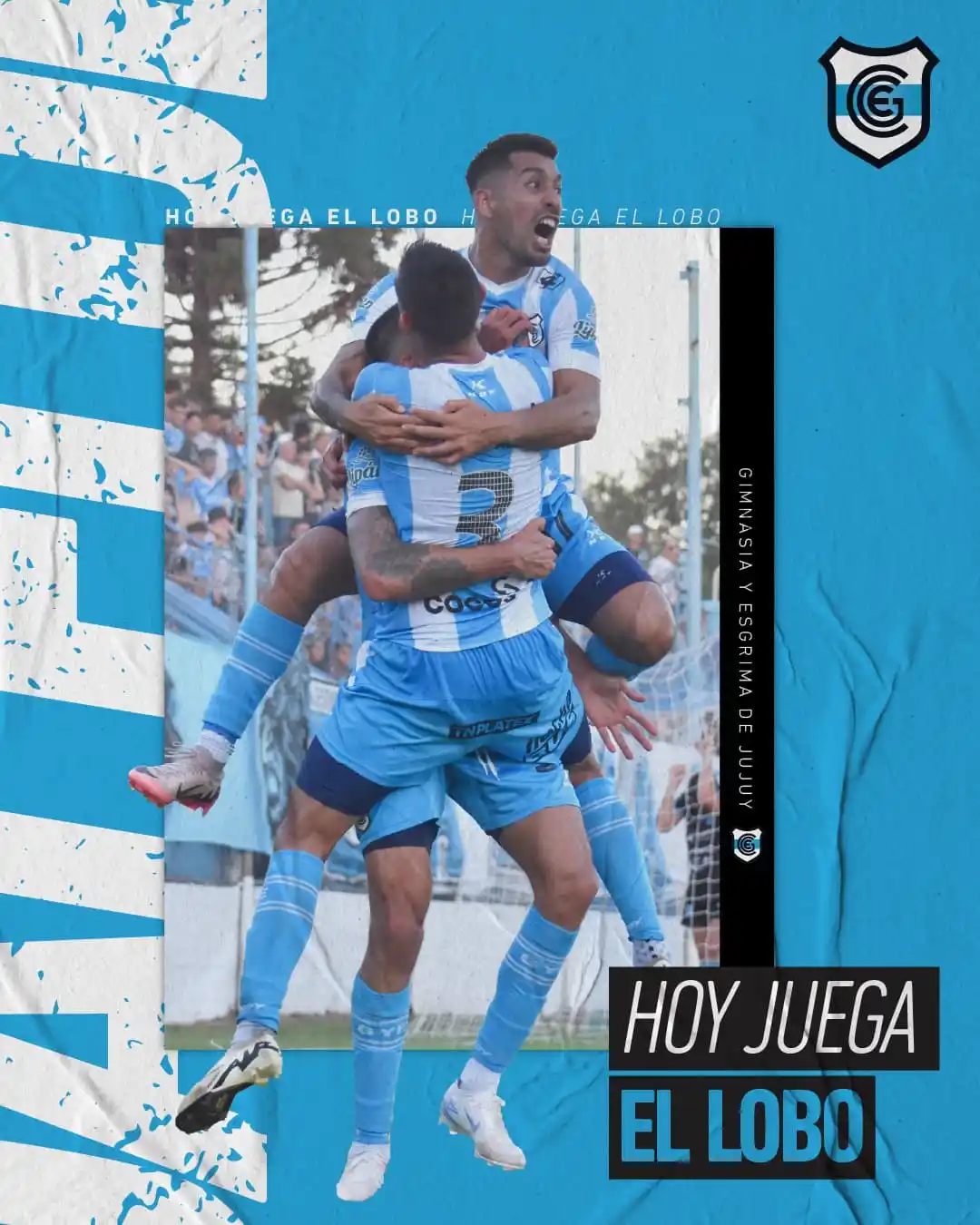 Image from Gimnasia Y Esgrima de Jujuy: ยก๐๐ข๐ฌ ๐๐จ๐๐๐ ๐๐ ๐๐ข๐๐ข! Esta tarde, desde las 17.00hs, reci...