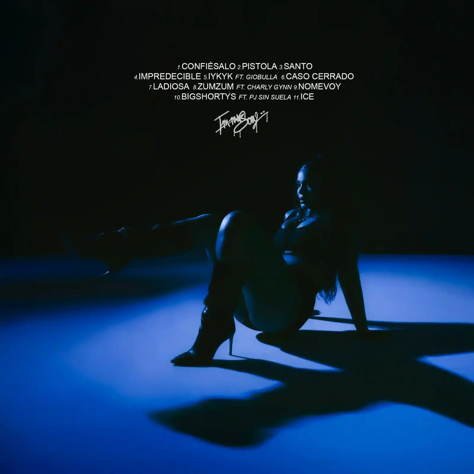 Image from Immasoul🩷bbys: TRACKLIST PISTOLA 💿 7/03 1.CONFIÉSALO 2.PISTOLA 3.SANTO 4.IMPREDE...