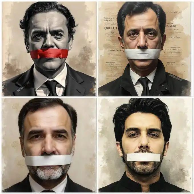 Image from 𝗜𝗺𝗿𝗮𝗻 𝗞𝗵𝗮𝗻🇧🇫🇵🇰: یہ سچ بولتا ہے اسے چپ کروا دو، حکومت کے جھوٹے بیانیے کو سپورٹ نہ کرنے...