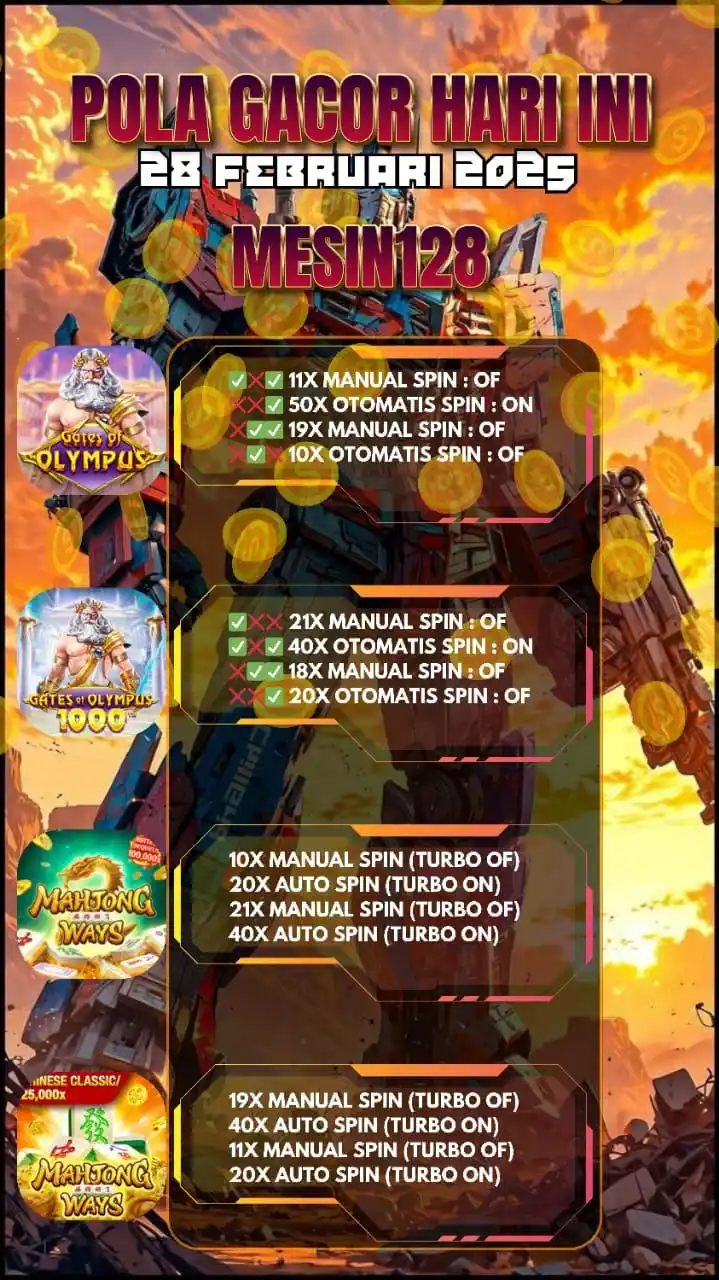 INFO PG SOFT MESIN128 post