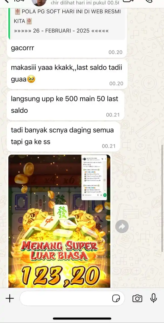 INFO POLA KETUA 🔥🐉 post