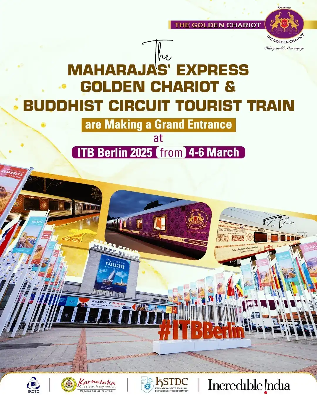 Image from IRCTC Official: What happens when India’s most iconic luxury trains—The Maharajas’ Exp...
