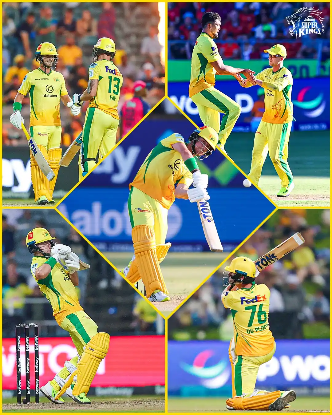 Image from Joburg Super Kings: Plooy power in full swing! 💥🏏 <a class="text-blue-500 hover:underli...