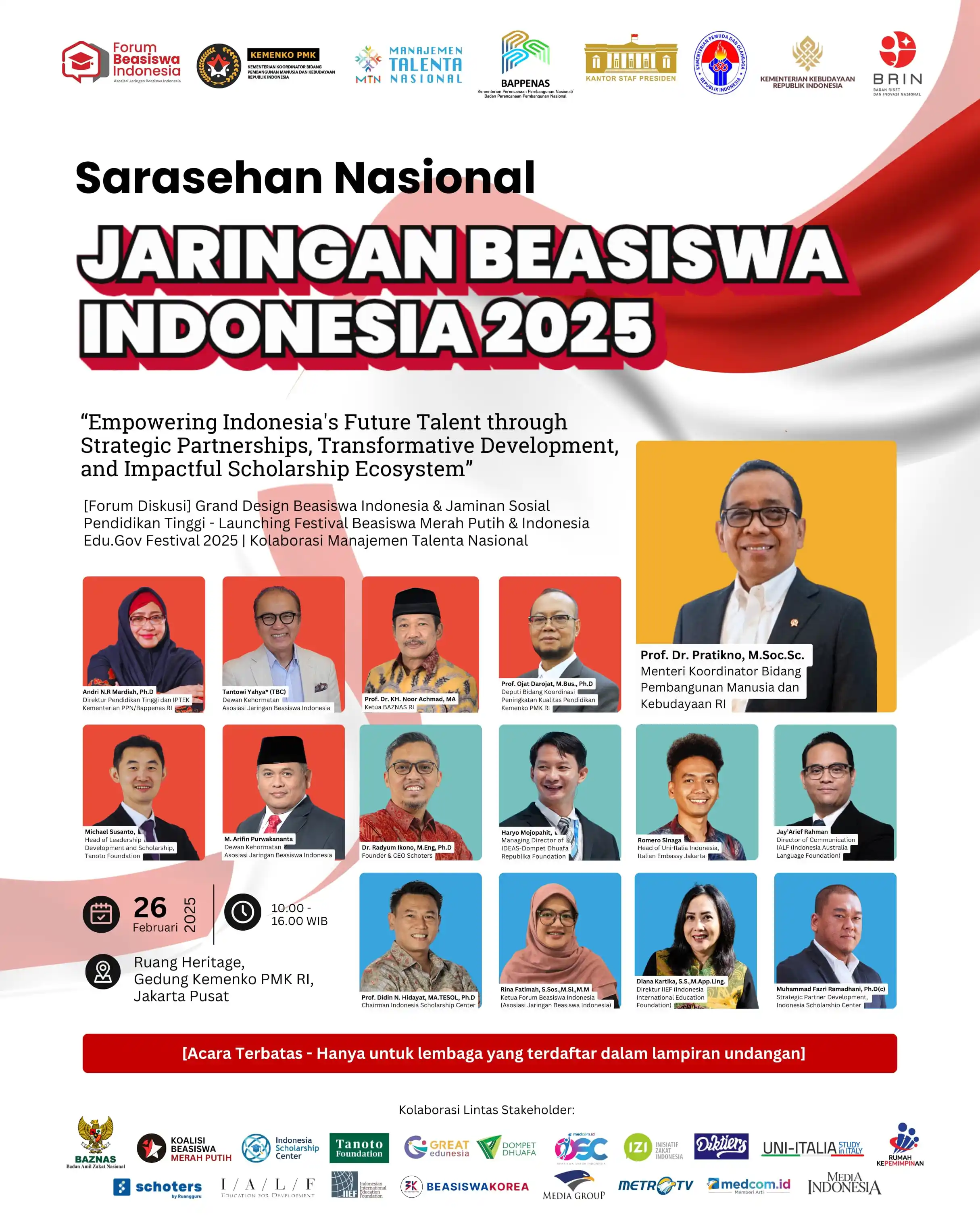 Image from Kemenko PMK: Indonesia memiliki potensi talenta muda luar biasa, dengan kolaborasi...