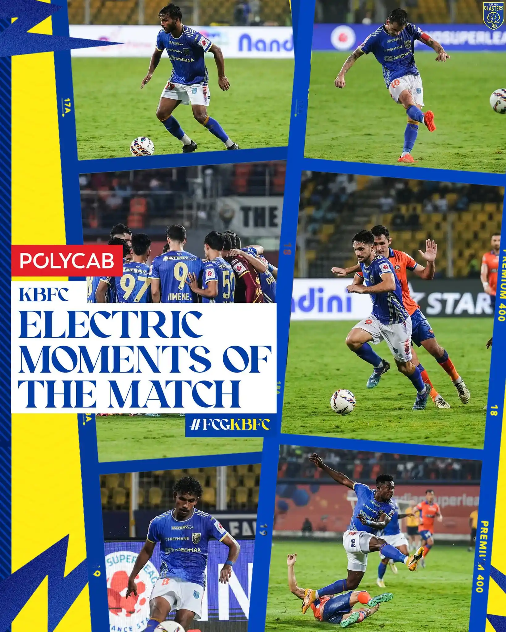 Image from KERALA BLASTERS FC OFFICIAL: Moments to reflect, motivation to rise again! Here’s a look at the P...
