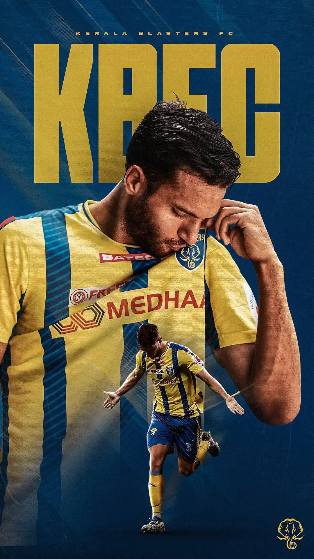 Image from KERALA BLASTERS FC OFFICIAL: Time to level up your lockscreen with our 🔥 <a class="text-blue-500 h...