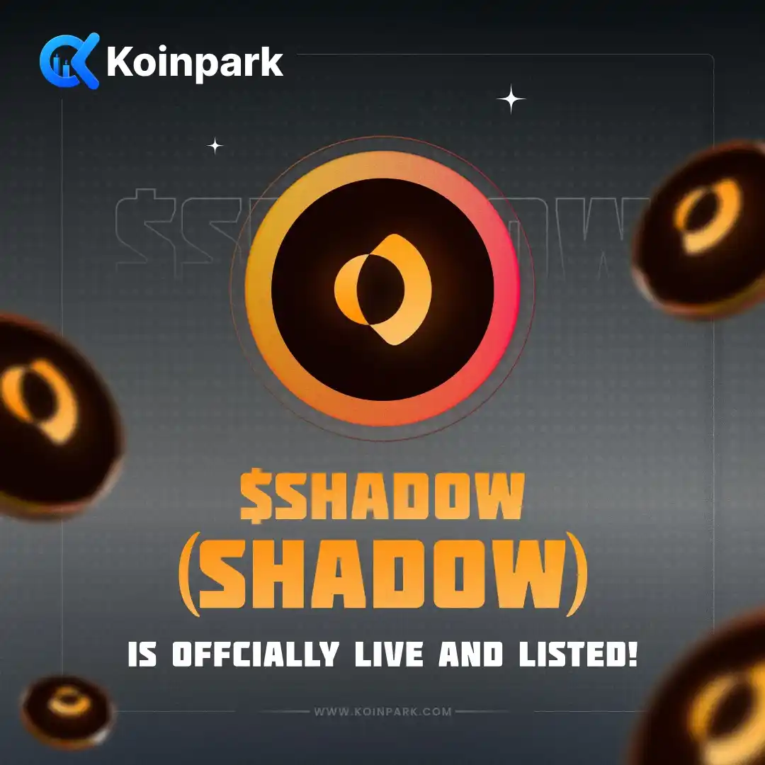 Image from Koinpark - Global Trusted Cryptocurrency Exchange Platform: $SHADOW (SHADOW) is now live on Koinpark! 🔹 Spot Trading Pair: INR �...
