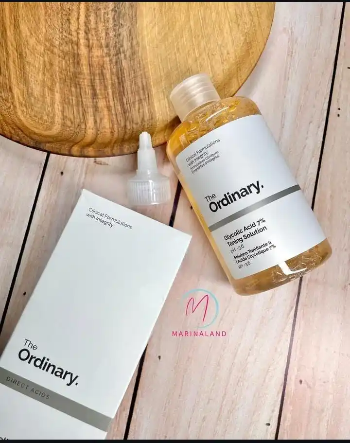 Image from كوزمتك ياسمين كالشي وكال شي 🛍️💄🥰: THE ORDINARY Glycolic Acid 7% Toning Solution تونر اوردنري 🔥الاور...