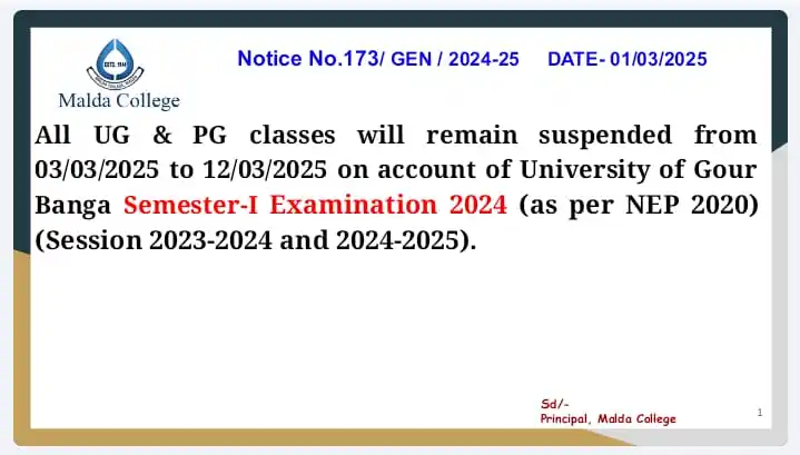 MALDA COLLEGE UN-OFFICIAL post