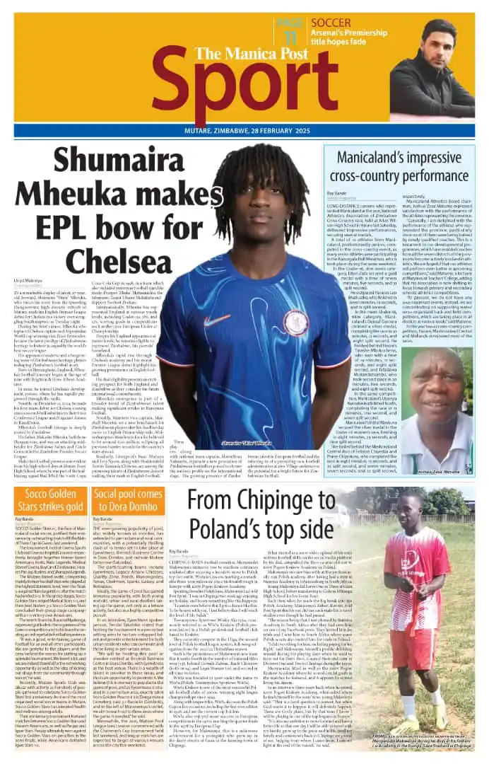 Image from Manica Post Zimpapers (Hot News From The East): Follow this link to join my WhatsApp group: https://chat.whatsapp.com/...