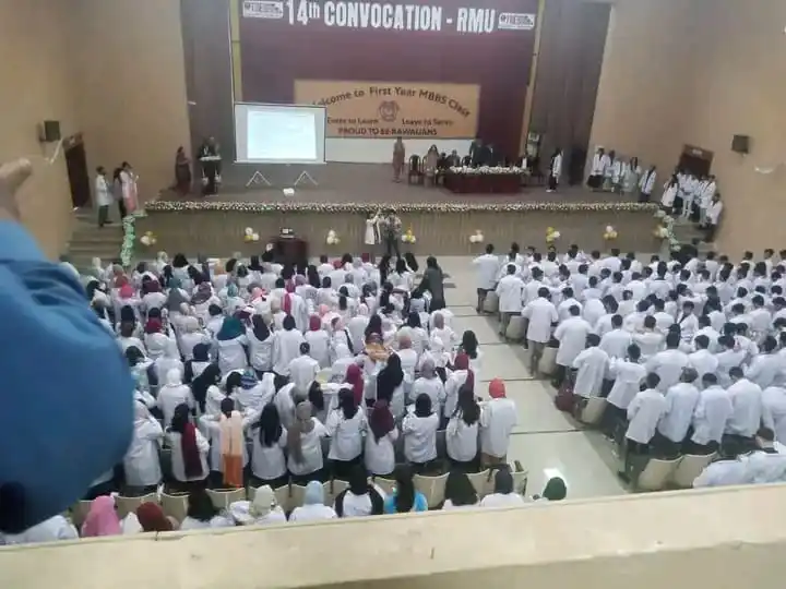 Image from MDCAT Study Buddy: . . *Today, the halls of RMU Medical College echoed with the footsteps...