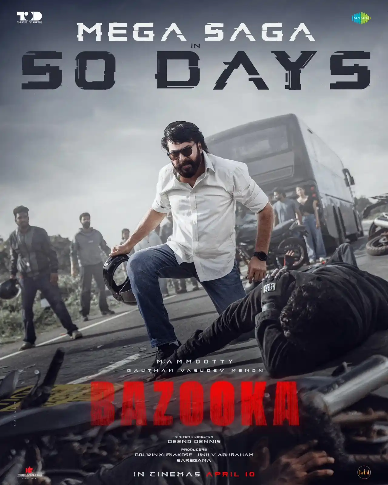 Image from മലയാളം സിനിമ കവല - Malayalam: Get Ready to Witness The MEGA SAGA in 50 Days 🔥🔥 <a class="text-blu...