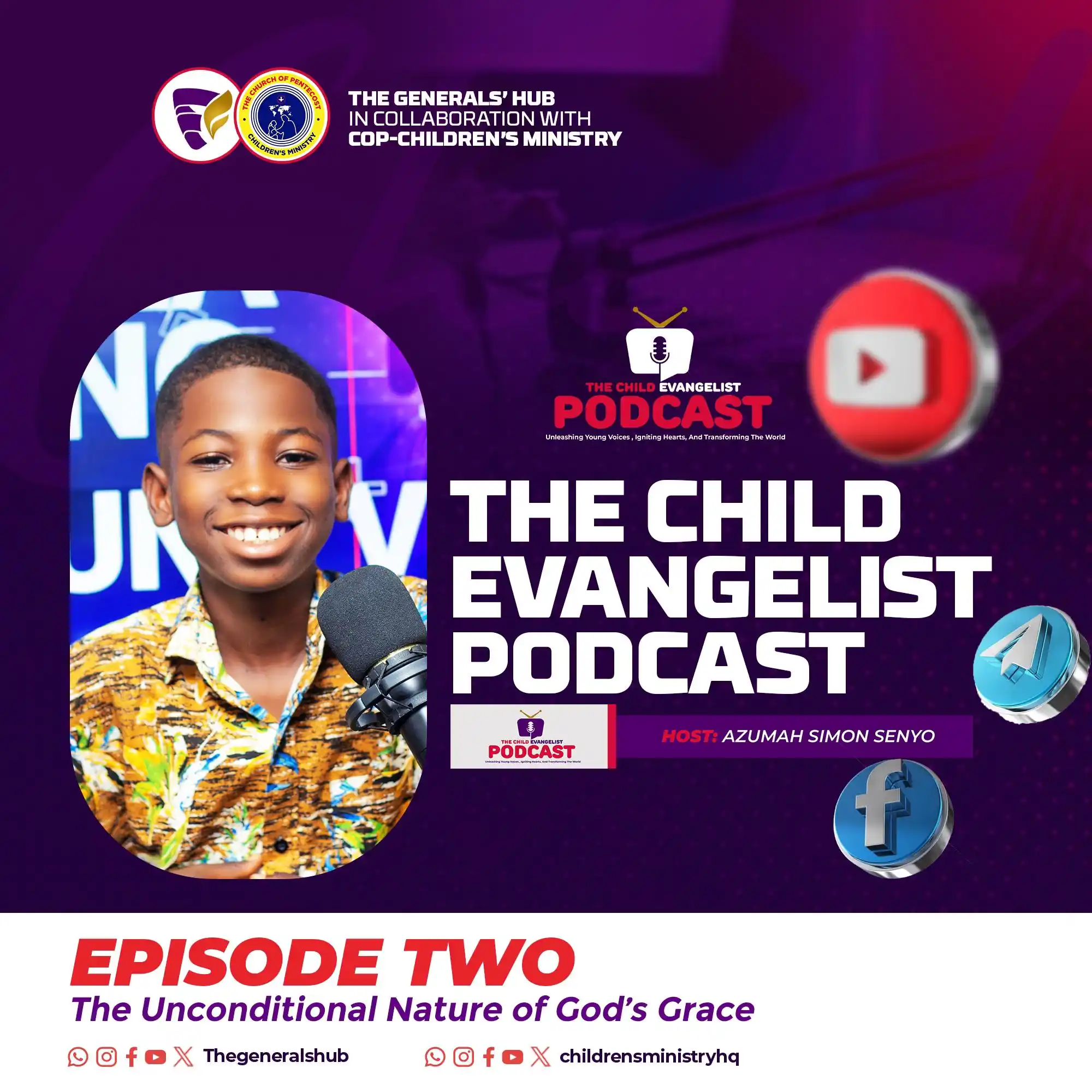 Image from National Children’s Ministry - COPHQ: 📢*THE CHILD EVANGELIST PODCAST*🎙🔥 Where young voices rise to share...