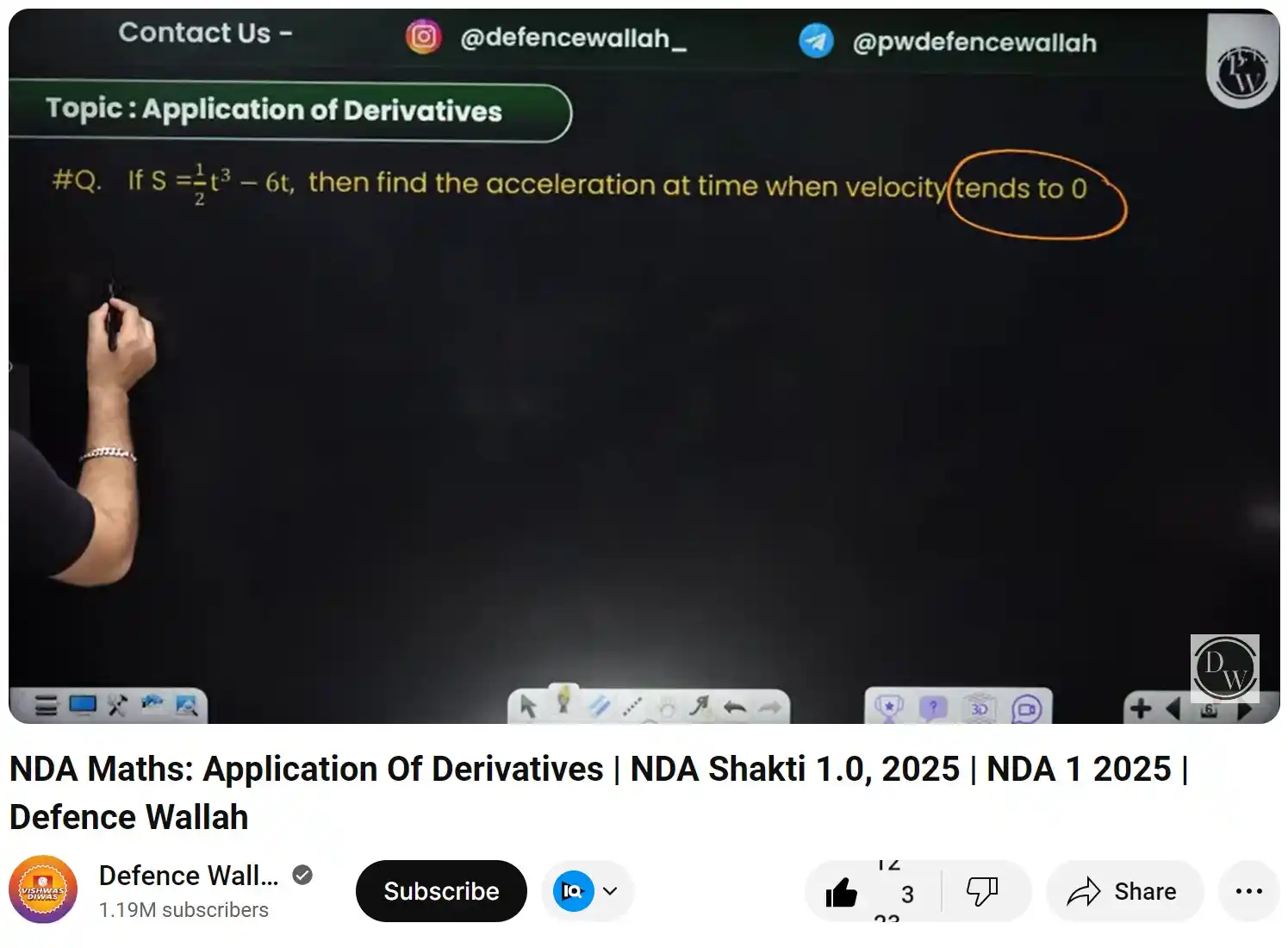 NDA Shakti DW Official✅ post