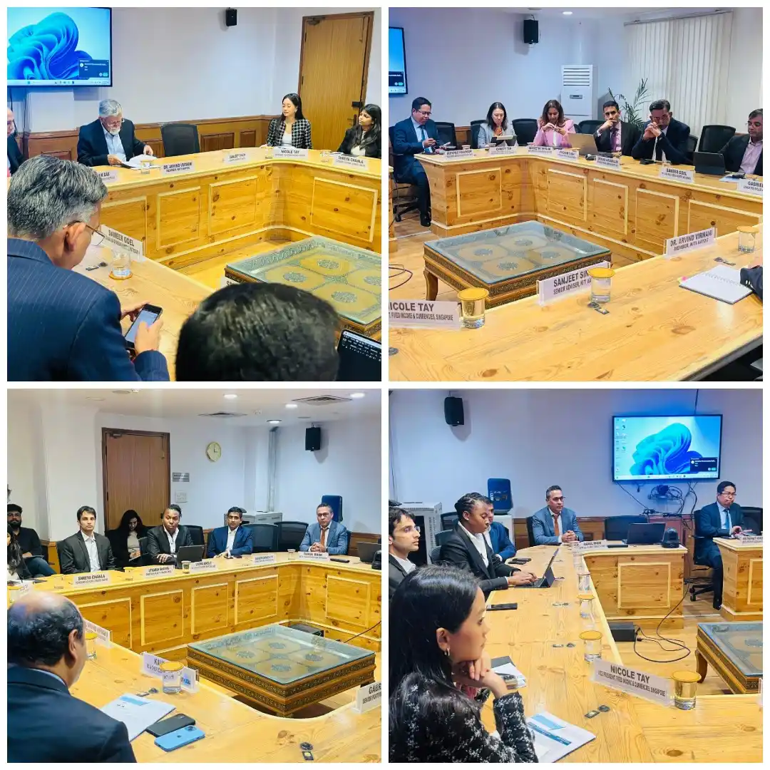 Image from NITI Aayog, Government of India: In an insightful discussion with the Foreign Investors delegation from...