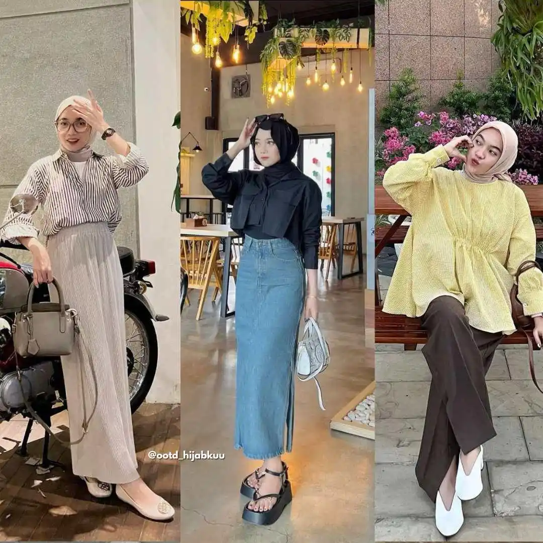 Ootd Hijab | Ootd Remaja | Outfit Hijab post