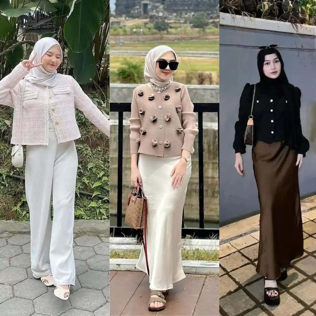Image from Ootd Hijab | Ootd Remaja | Outfit Hijab: ✨ Inspirasi Outfit Studytour ✨  outfit pertama blazer https://s.shopee...