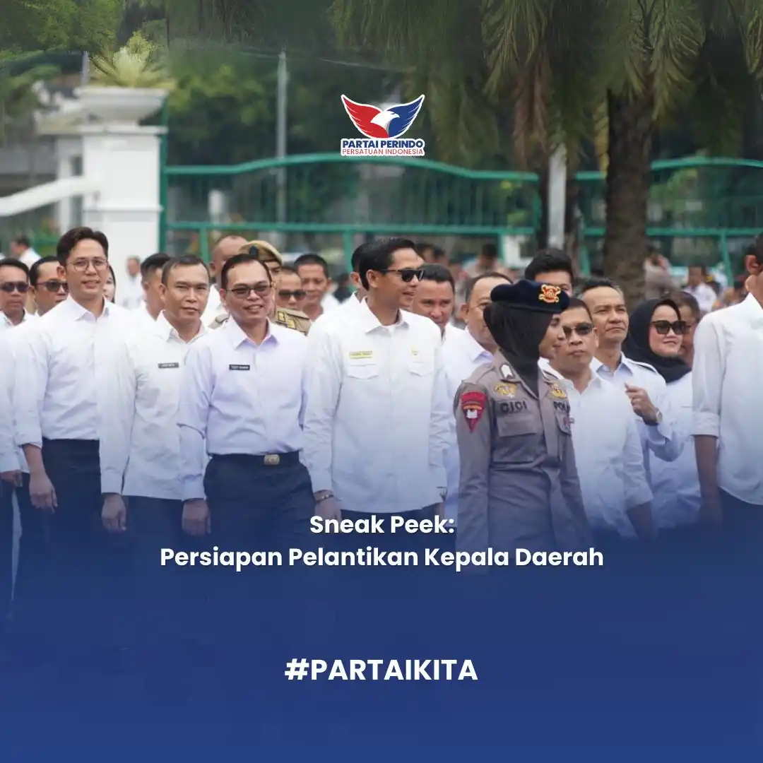 Image from Partai Perindo: Ubur ubur ikan lele, Ada yang mau dilantik nih le🫰🏻 <a class="text-...
