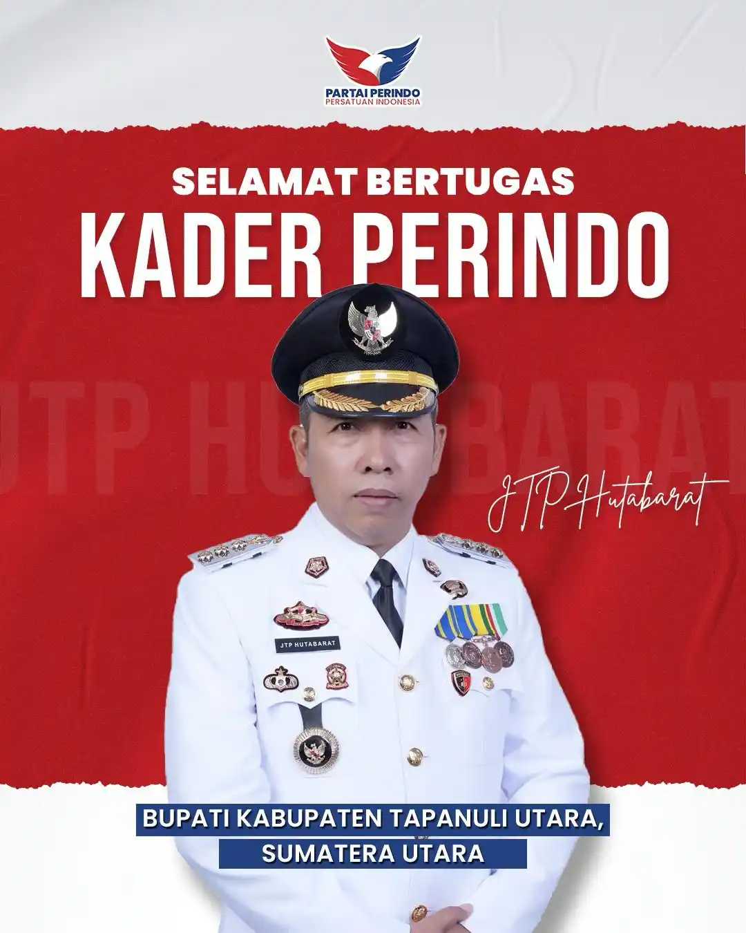 Image from Partai Perindo: Selamat dan Sukses atas Pelantikan Kepala Daerah dan Wakil Kepala Daer...