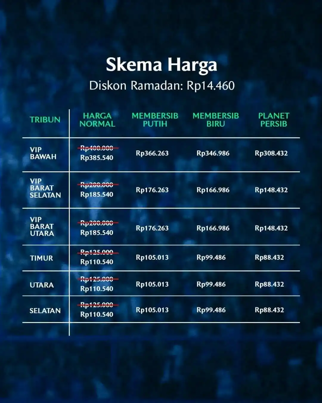Image from PERSIB 1933 STILL ALIVE: Penjualan tiket pertandingan <a class="text-blue-500 hover:underline c...