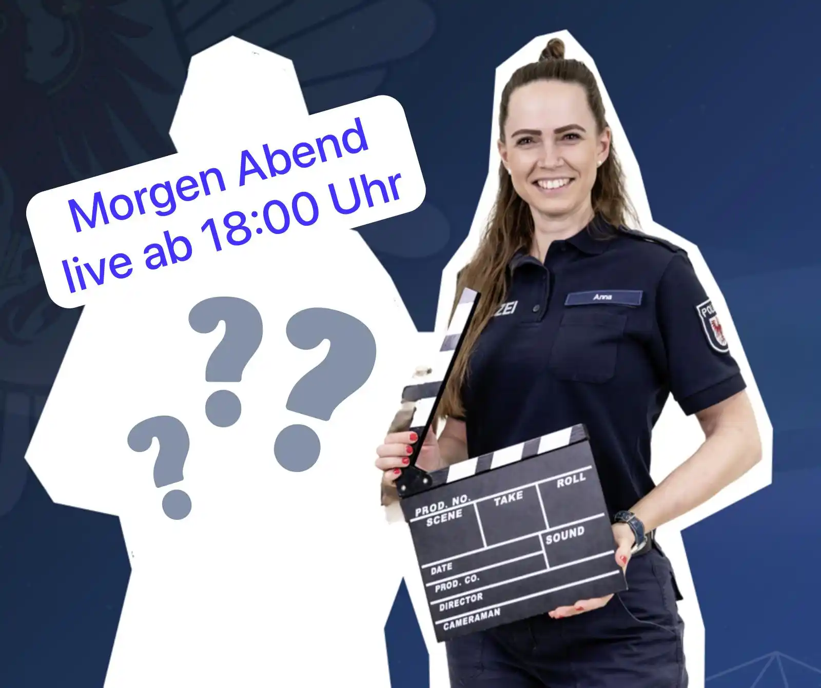 Image from Polizei Brandenburg Karriere: 🗣️ *Berufsberatung Live am 25.02.25 - 18:00 - 19:00 Uhr* Unser Forma...