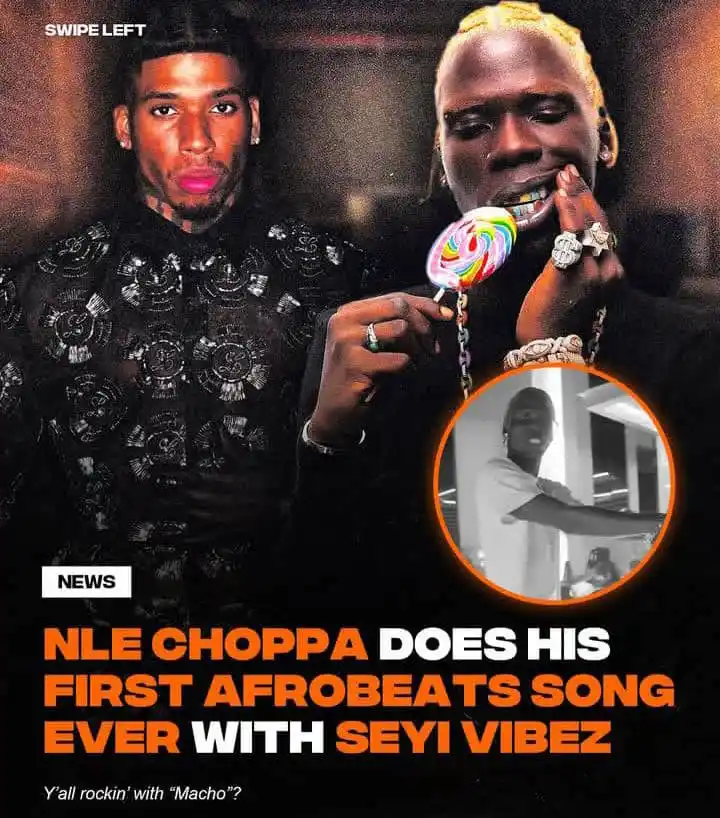 Image from ♪RAP_✞v🇺🇸: *Nle choppa* new afrobeat song 🔊 Y'all rockin' with “Macho!!”...